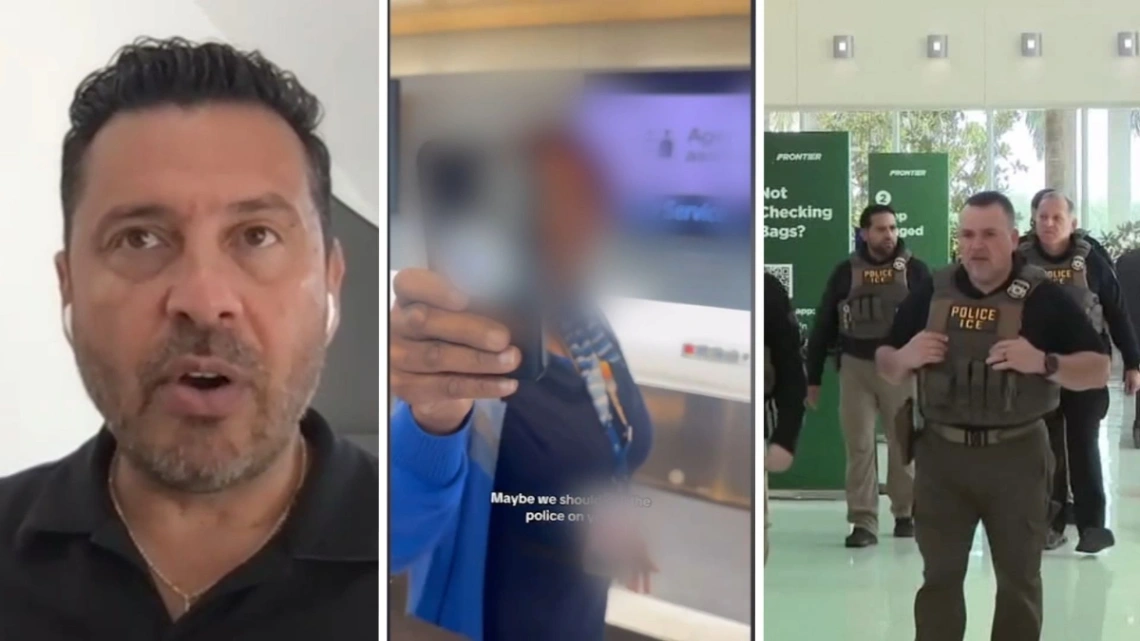 "You Don't Act Like a Citizen": United Employee Weaponizes ICE Threat Against Passenger