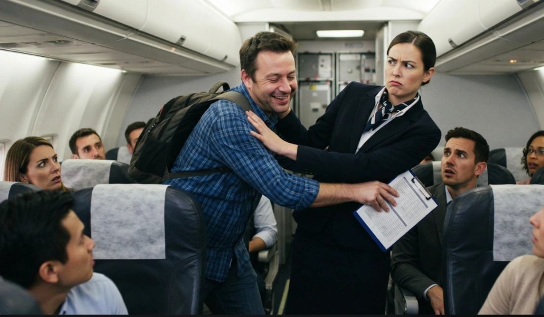 No, You Can't Hug a Flight Attendant: Here is Why