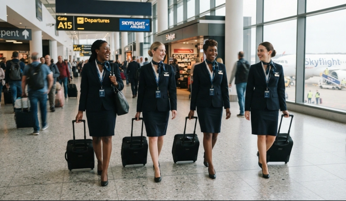 You Don't Have to Look Pretty to be a Flight Attendant